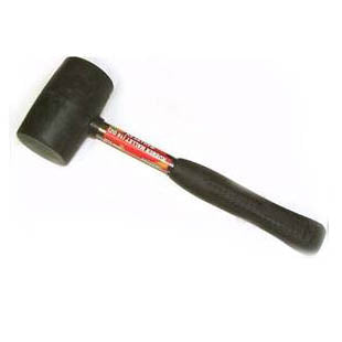 HAMMER 55MM DIA RUBBER 16 OZ RUBBER MALLET