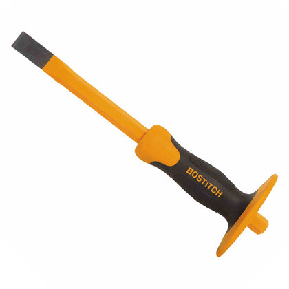 CHISEL COLD 3/4 X 11IN W/GUARD FOR STONE BRICK AND CONCRETE