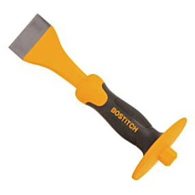 CHISEL COLD 2-1/4 X 9IN W/GUARD FOR STONE BRICK AND CONCRETE