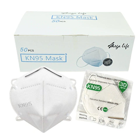 FACE MASK RESPIRATOR KN95 INDIVIDUALLY PACKED