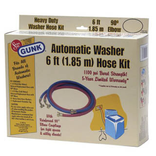 HOSE KIT RUBBER 5/8 INCH 6FT RED BLUE 1100 PSI BURST STRENGTH