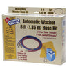 HOSE KIT RUBBER 5/8 INCH 6FT RED BLUE 1100 PSI BURST STRENGTH