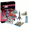 MINI ARCHITECTURES SERIES 2 144PCS/KIT 3D PUZZLE CUBIC FUN