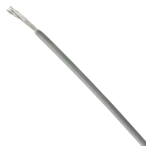 WIRE STRANDED 20AWG 4000FT GREY 10TC FT1 10KVDC 150C SR INSULATE