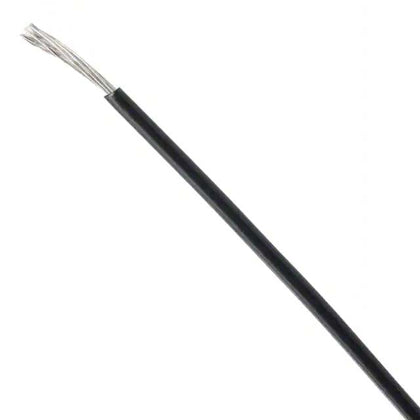 WIRE STRANDED 14AWG 4000FT BLACK TC FT2 600V 150C SR INSULATED