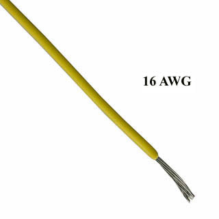 WIRE AUTOMOTIVE 16AWG 7M YEL