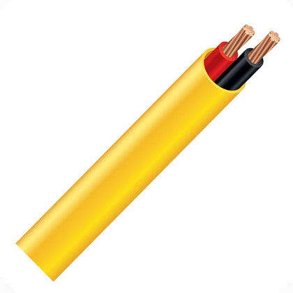 SPEAKER WIRE 16AWG 2C 500FT YEL OFC
