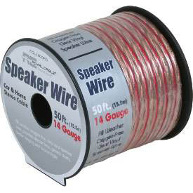SPEAKER WIRE AWG 14 STD 50FT