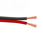 SPEAKER WIRE AWG 14 STD 500FT BLK/RED