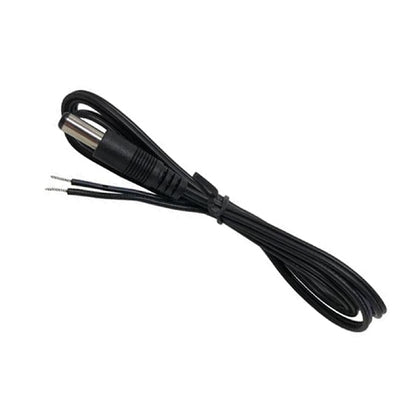 DC WIRE 20AWG BLK/WHT PAIR 6FT W/1.7X4X8.4MM PLUG