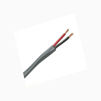 CABLE 2C 18AWG STR UNSH 1000FT CMR GREY