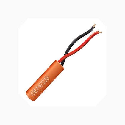 CABLE 4C 22AWG STR UNSH 500FT ORANGE COIL