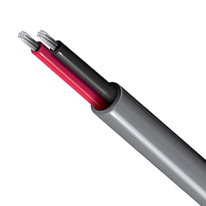 CABLE 2C 20AWG STR UNSH 1000FT 7TC 80C 300V PVC FT1 GRAY