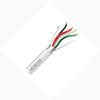 CABLE 4C 18AWG STR SHLD 500FT CMP PLENUM WHT