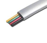 TELEPHONE FLAT CABLE UNSH 6C/26 1000FT/RL GREY