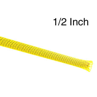 EXPANDABLE SLEEVE 1/2IN YEL 7FT POLYETLENE