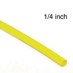 TUBING HST 1/4INX4FT SW YELLOW 600V 125C
