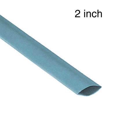 TUBING HST 2INX4FT SW BLU 2:1 600V 125C