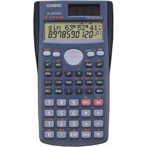 CALCULATOR SCIENTIFIC 2 LINE DISPLAY