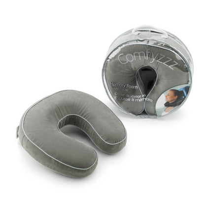 TRAVEL PILLOW MEMORY FOAM ASSORTED COLORS