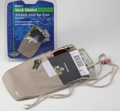 NECK WALLET FOR TRAVEL